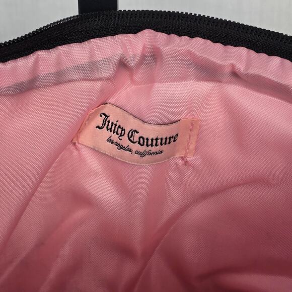 Juicy Couture Black Velvet Cosmetic Bag - Picture 4 of 15